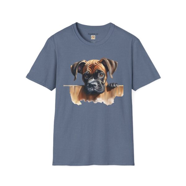 Boxer Dog T-Shirt - Unisex Softstyle Tee - Image 7
