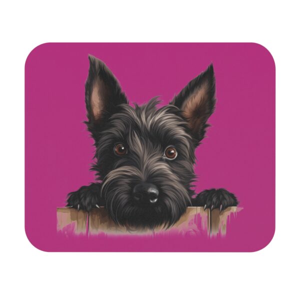 Scottish Terrier Mouse Pad -Pink Pet Design for Dog Lovers - Image 2