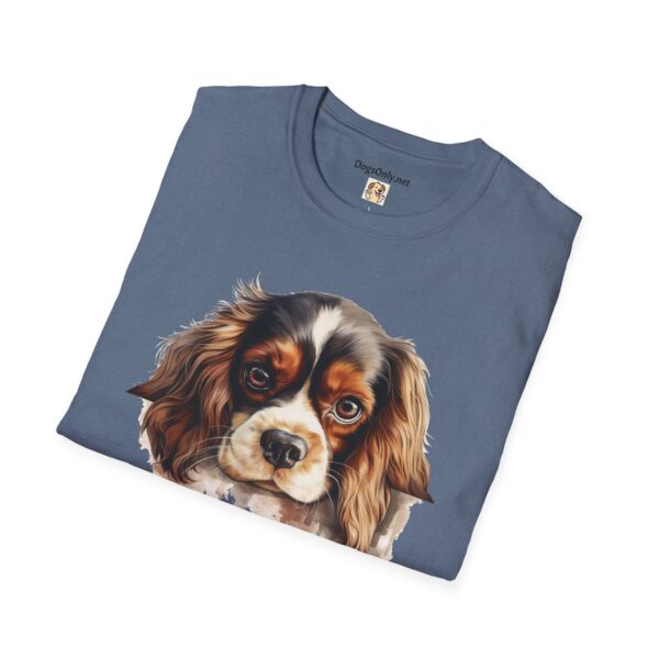 Cavalier King Charles Spaniel Dog T-Shirt - Unisex Softstyle Tee - Image 50