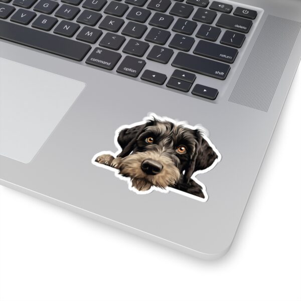 Giant Schnauzer Dog Kiss-Cut Sticker - Perfect for Pet Lovers & Laptop Decor