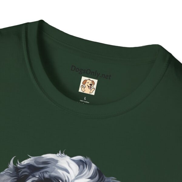 Bernedoodle Dog T-Shirt - Unisex Softstyle Tee - Image 33