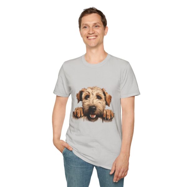 Soft Coated Wheaten Dog T-Shirt - Unisex Softstyle Tee - Image 21