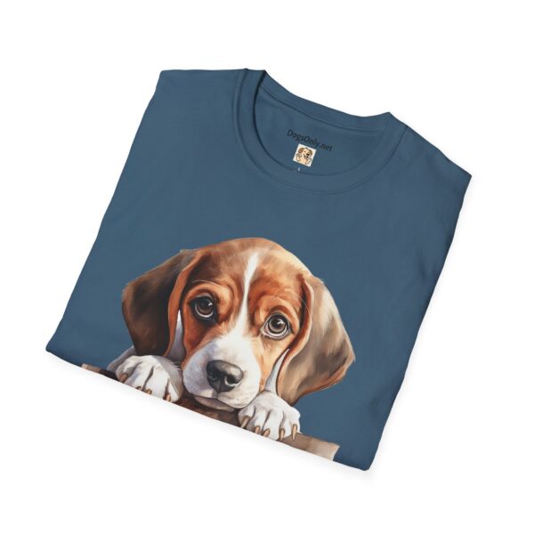 Beagle Puppy Dog T-Shirt - Unisex Softstyle Tee - Image 49
