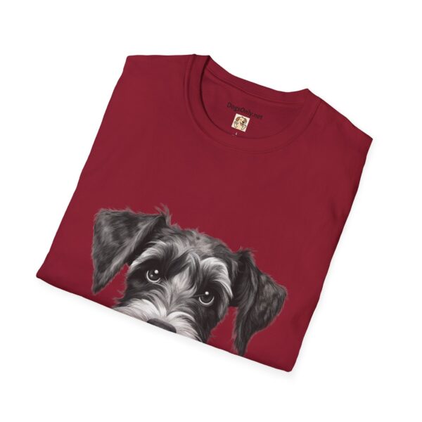 Standard Schnauzer Dog T-Shirt - Unisex Softstyle Tee - Image 5