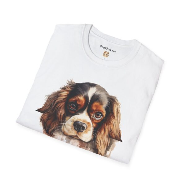 Cavalier King Charles Spaniel Dog T-Shirt - Unisex Softstyle Tee - Image 20