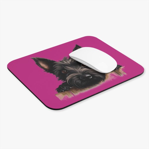 Scottish Terrier Mouse Pad -Pink Pet Design for Dog Lovers - Image 4