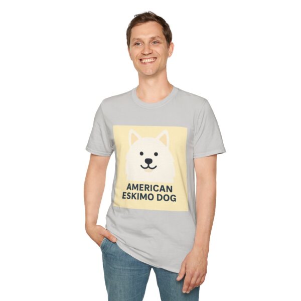 American Eskimo Dog T-Shirt - Unisex Softstyle Tee - Image 10