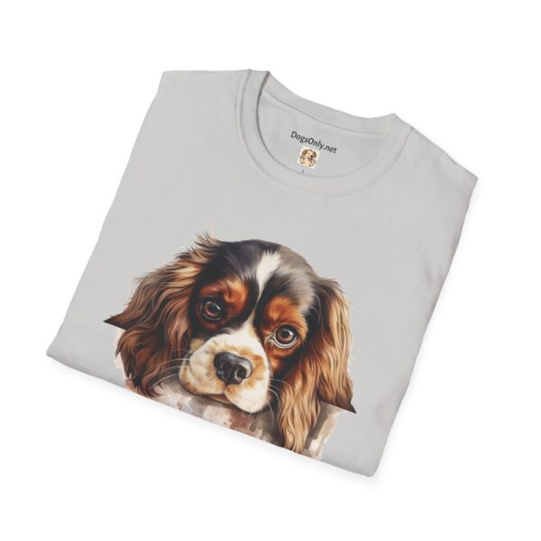 Cavalier King Charles Spaniel Dog T-Shirt - Unisex Softstyle Tee - Image 5