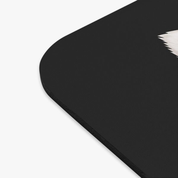 Samoyed Mouse Pad - Black Pet Design for Dog Lovers - Image 3