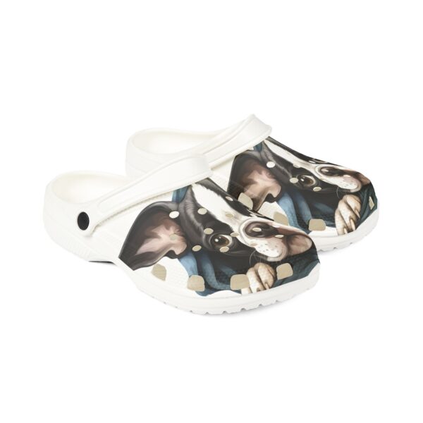 Boston Terrier EVA Foam Clogs with Adorable Paw Design - Image 3