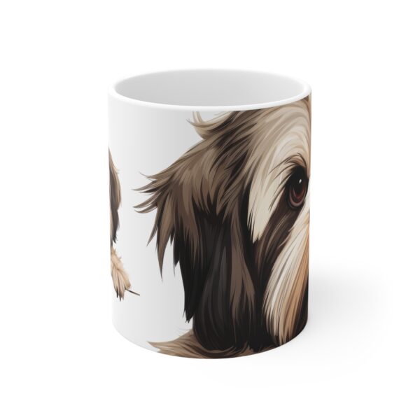 Lhasa Apso Cute Puppy Mug - 11 oz Adorable Dog Design - Perfect for Pet Lovers - Image 2