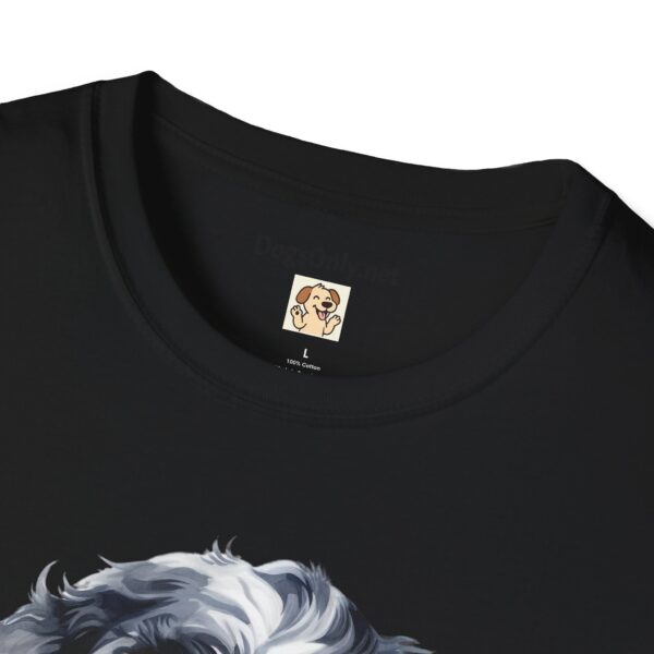 Bernedoodle Dog T-Shirt - Unisex Softstyle Tee - Image 9