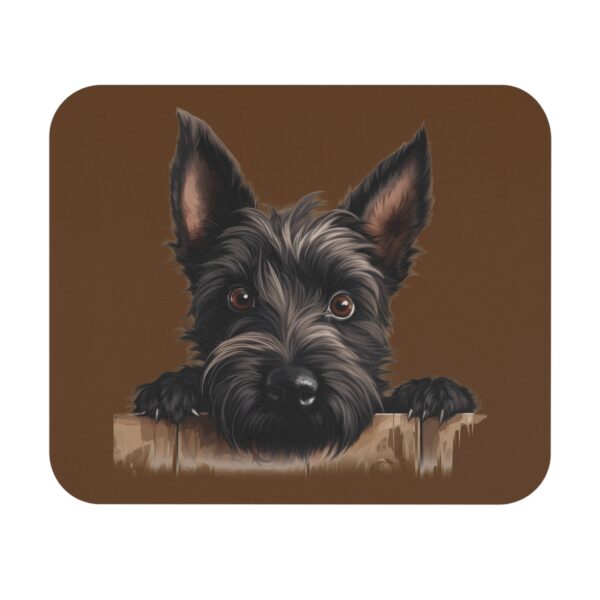 Scottish Terrier Mouse Pad -Brown Pet Design for Dog Lovers - Image 2