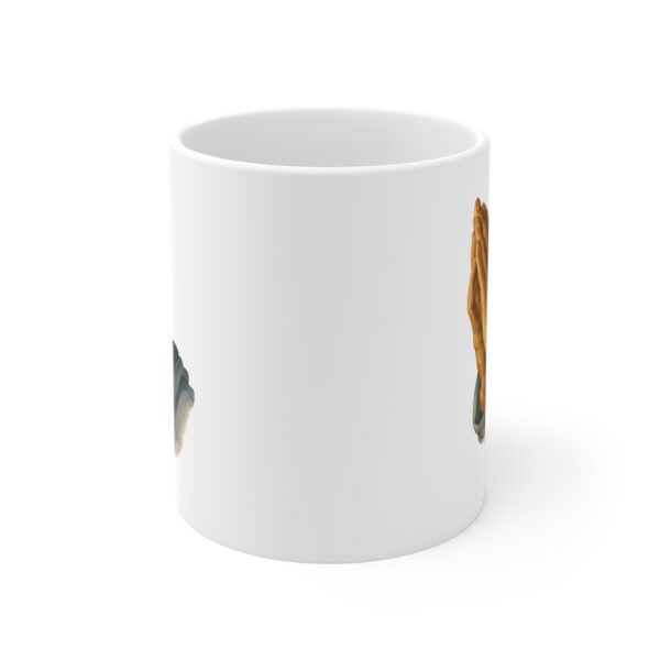 Praying Hands 11oz Mug exudes a sense of tranquility and spirituality - Image 2