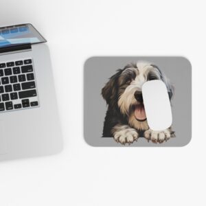Old English Sheepdog Mouse Pad  - Pet Design for Dog Lovers