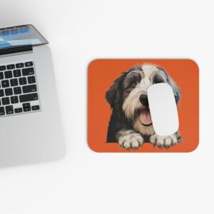 Old English Sheepdog Mouse Pad  - Pet Design for Dog Lovers
