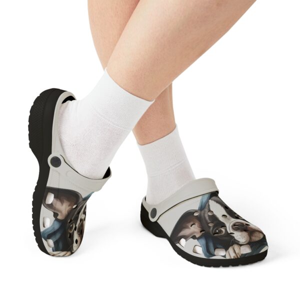 Boston Terrier EVA Foam Clogs with Adorable Paw Design - Image 10
