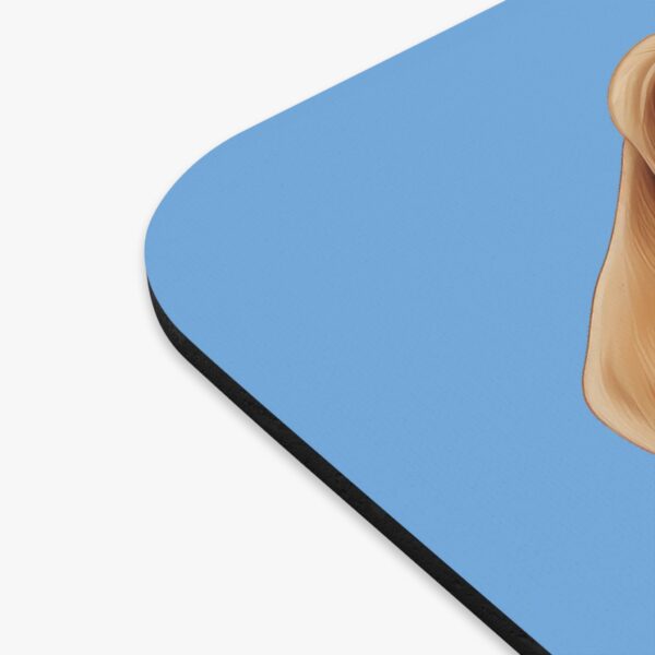 Shar Pei Mouse Pad -Light Blue Cute Pet Design for Dog Lovers - Image 3