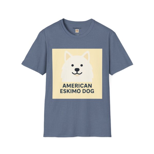American Eskimo Dog T-Shirt - Unisex Softstyle Tee - Image 36