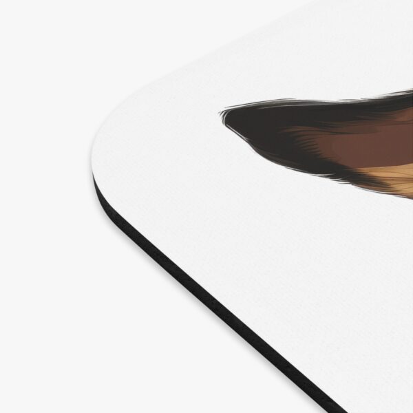 Rat Terrier Mouse Pad -White Pet Design for Dog Lovers - Image 3