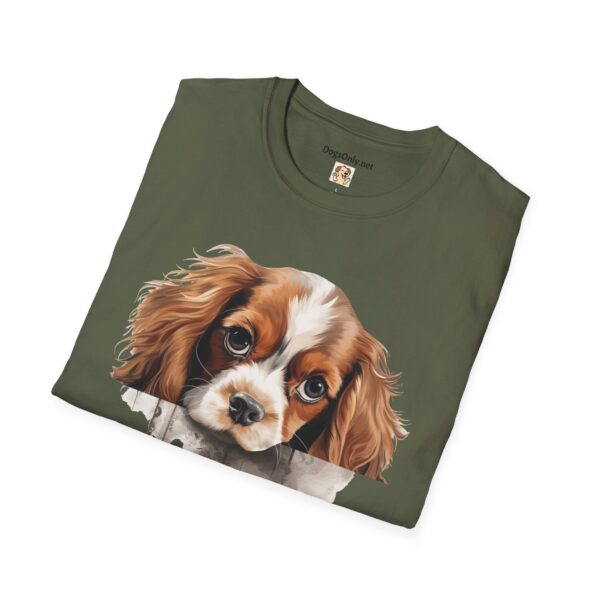 Cavalier King Charles Spaniel Dog T-Shirt - Unisex Softstyle Tee - Image 34