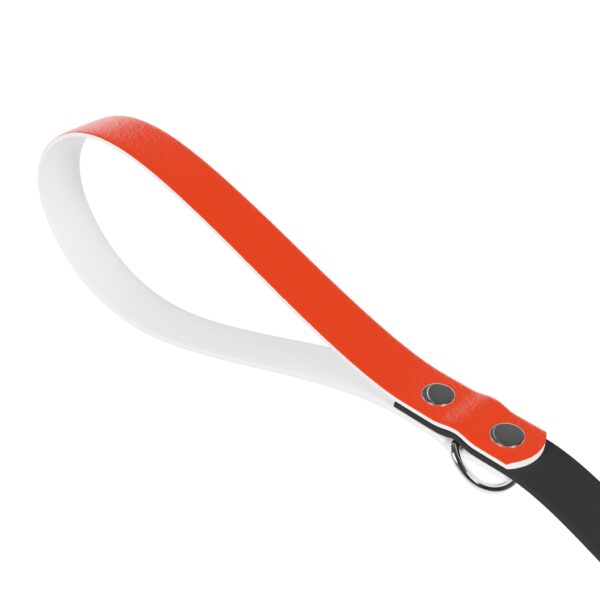 Orange Stylish Dual-Color Dog Leash - Durable & Comfortable - Image 4