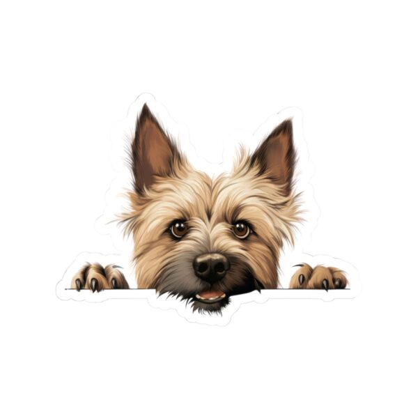 Cairn Terrieri Dog Kiss-Cut Sticker - Perfect for Pet Lovers & Laptop Decor - Image 2