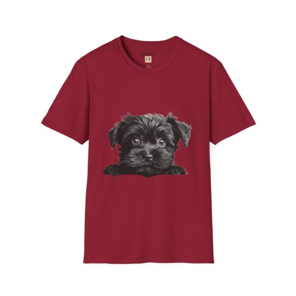 Affenpinscher Dog Hands T-Shirt - Unisex Softstyle Tee - Image 56