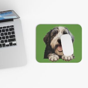 Old English Sheepdog Mouse Pad  - Pet Design for Dog Lovers