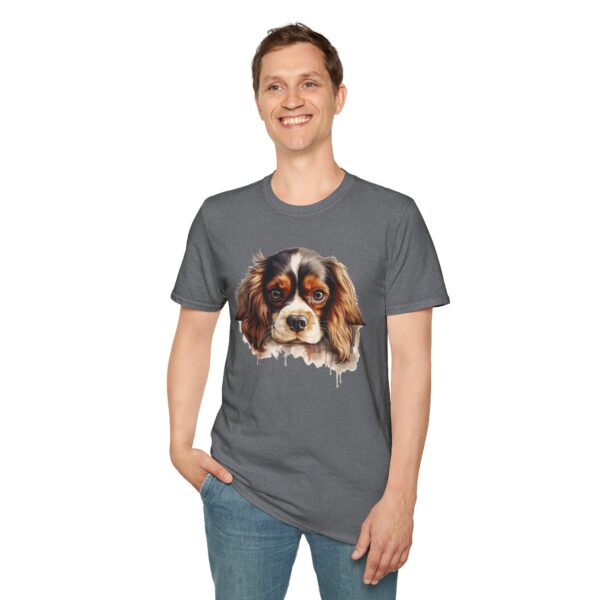 Cavalier King Charles Spaniel Dog T-Shirt - Unisex Softstyle Tee - Image 41