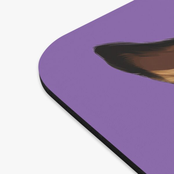 Rat Terrier Mouse Pad -Light Purple Pet Design for Dog Lovers - Image 3