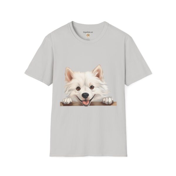 American Eskimo Dog T-Shirt - Unisex Softstyle Tee - Image 11