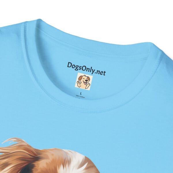Cavalier King Charles Spaniel Dog T-Shirt - Unisex Softstyle Tee - Image 4