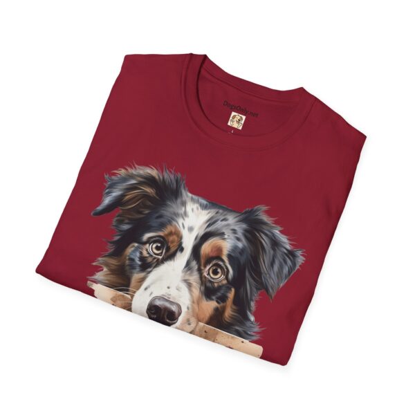 Australian Shepherd Dog T-Shirt - Unisex Softstyle Tee - Image 5