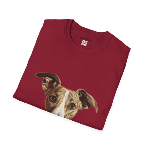 Whippet Dog T-Shirt - Unisex Softstyle Tee - Image 64