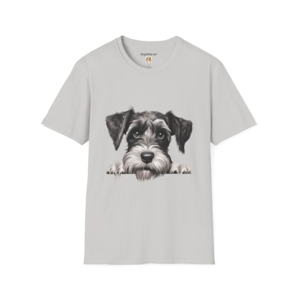 Standard Schnauzer Dog T-Shirt - Unisex Softstyle Tee - Image 17