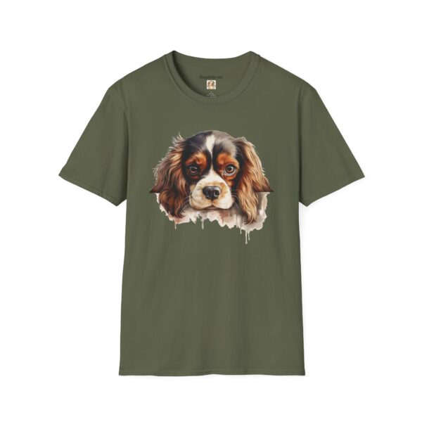 Cavalier King Charles Spaniel Dog T-Shirt - Unisex Softstyle Tee - Image 27