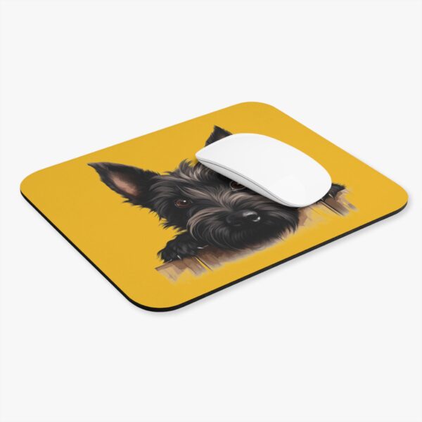 Scottish Terrier Mouse Pad -Yellow Pet Design for Dog Lovers - Image 4