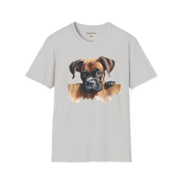 Boxer Dog T-Shirt - Unisex Softstyle Tee - Image 21