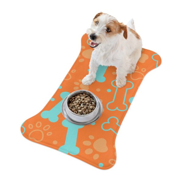 Colorful Pet Feeding Mats with Fun Bones & Paws Design-Crusta - Image 6