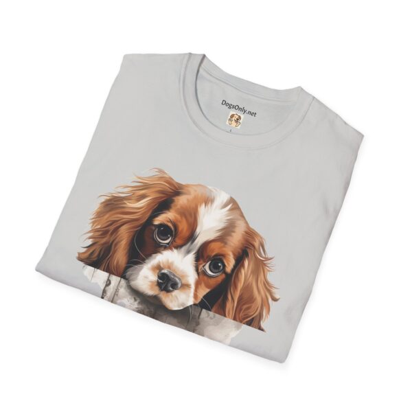 Cavalier King Charles Spaniel Dog T-Shirt - Unisex Softstyle Tee - Image 24