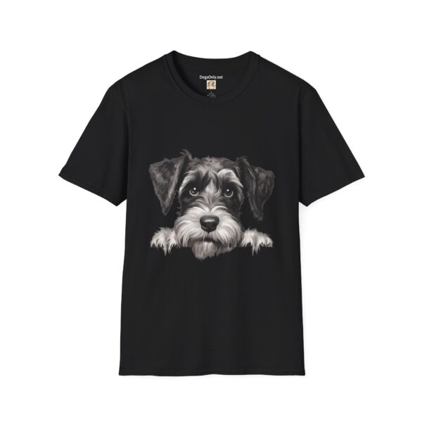 Standard Schnauzer Dog T-Shirt - Unisex Softstyle Tee - Image 8
