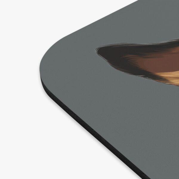 Rat Terrier Mouse Pad -Dark Grey Pet Design for Dog Lovers - Image 3