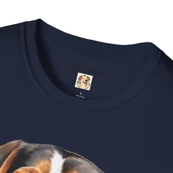 Beagle-2 Dog T-Shirt - Unisex Softstyle Tee - Image 53
