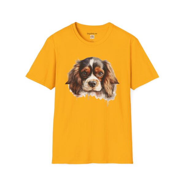 Cavalier King Charles Spaniel Dog T-Shirt - Unisex Softstyle Tee - Image 22