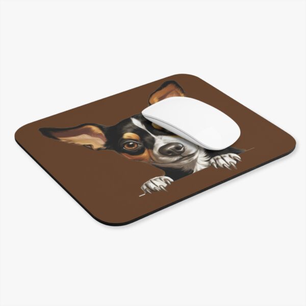 Rat Terrier Mouse Pad -Brown Pet Design for Dog Lovers - Image 4