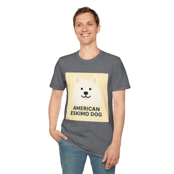 American Eskimo Dog T-Shirt - Unisex Softstyle Tee - Image 30