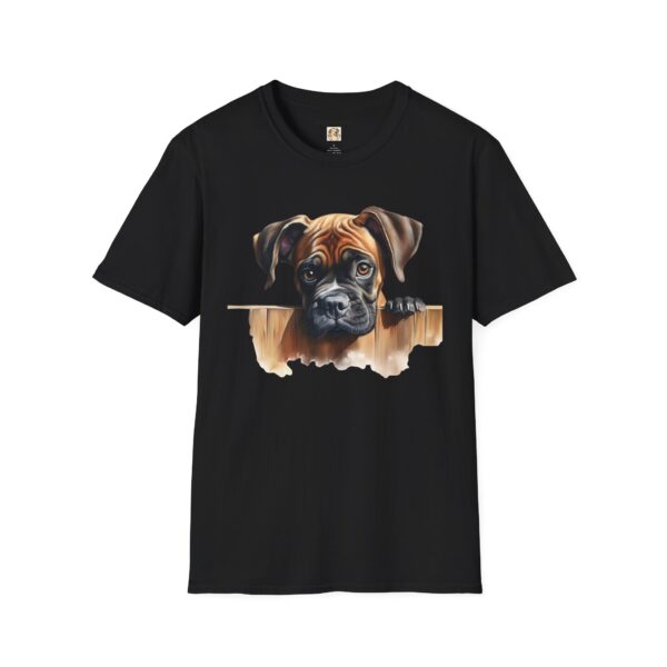 Boxer Dog T-Shirt - Unisex Softstyle Tee - Image 12