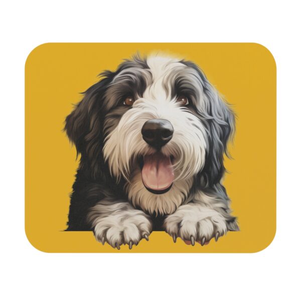 Old English Sheepdog Mouse Pad  - Pet Design for Dog Lovers - Image 2