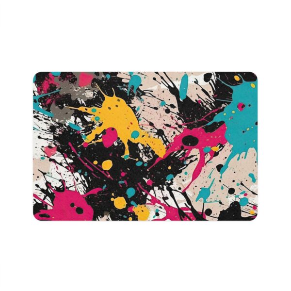 Abstract Design 6 Dog Feeding Mat (12x18) - Image 2